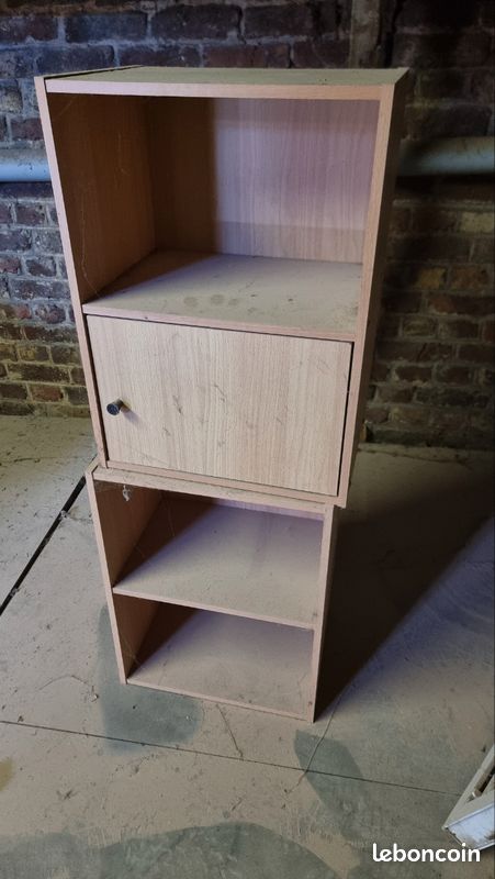 Meuble bas couleur bois (image 1)