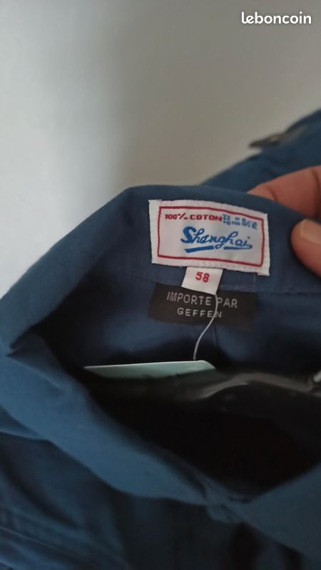 Ensemble Shanghai bleu de chine (image 5)