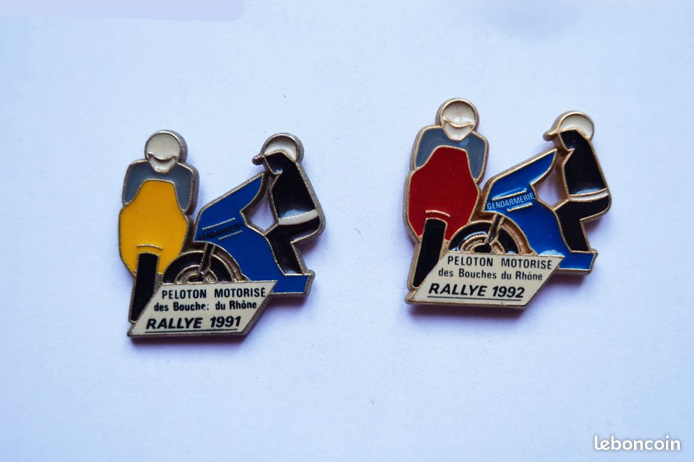 Insigne Cyclotouriste Jeanne D'Arc – Broche Vélo Rallye, Années 70, France