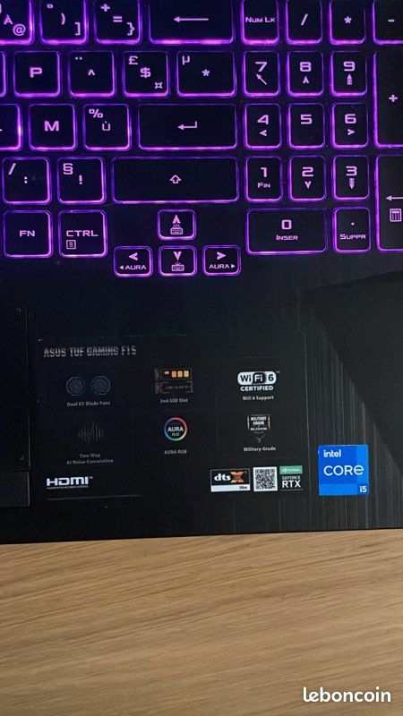 Pc gamer portable asus tuf gaming f15 (image 4)