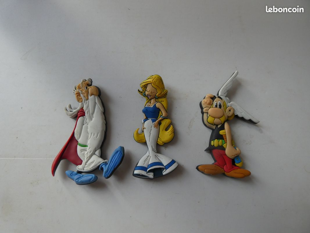 LOT 2 Figurines VINTAGE ASTERIX et OBELIX 80's