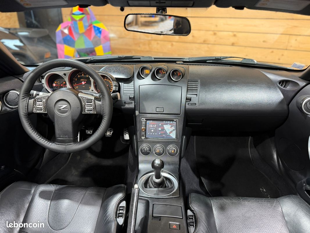 Nissan 350z roadster 3.5 v6 280 - garantie 12 mois - sieges chauffants - xenons - bose (image 9)