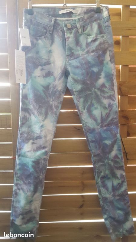Pantalons slim, cigarette Reiko 34 (XS, T0) (image 1)