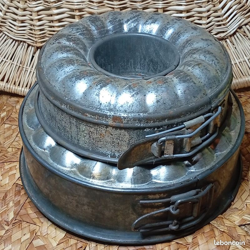 Ancien Moule à Pâtisserie Vintage - Sans Marque, Charme Authentique