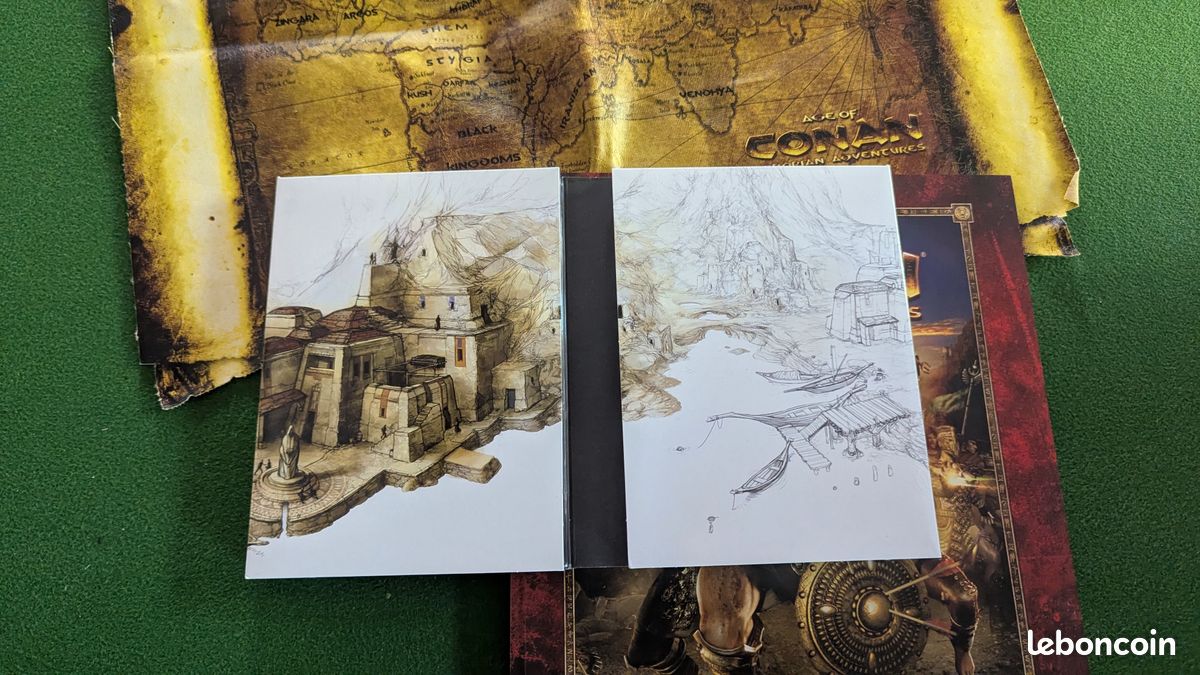 Coffret Jeu PC - Age of Conan Édition Collector Numérotée (Complet) (image 10)