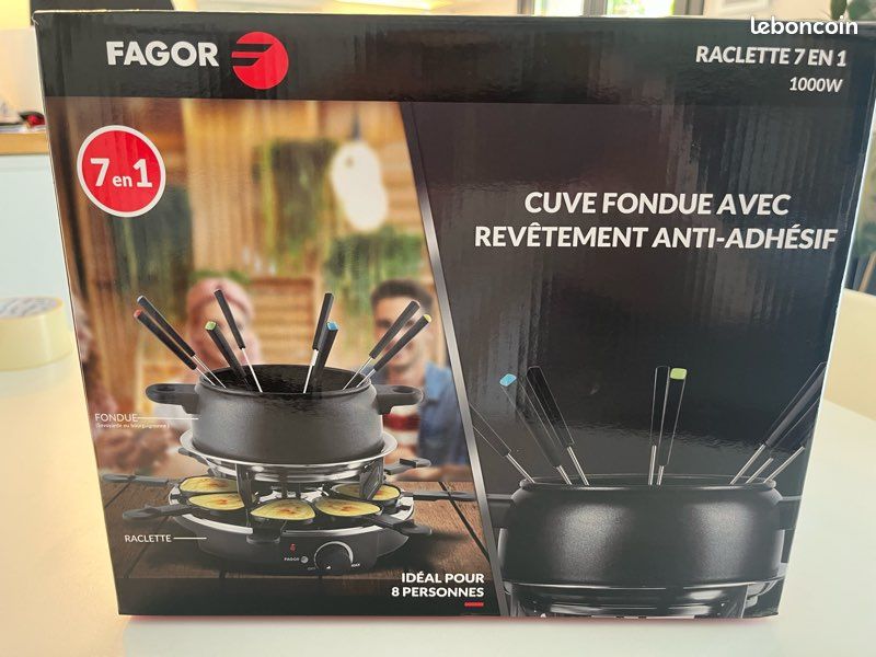 Appareil fondu raclette fagor neuf (image 1)