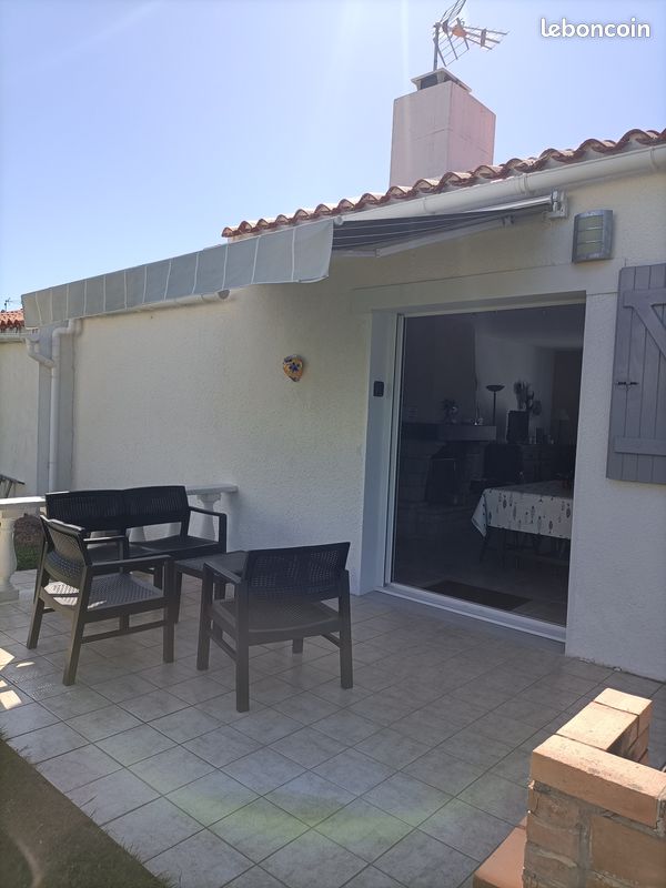 Maison 500m de la plage,terrain clos, 6 pers.,tennis (image 2)