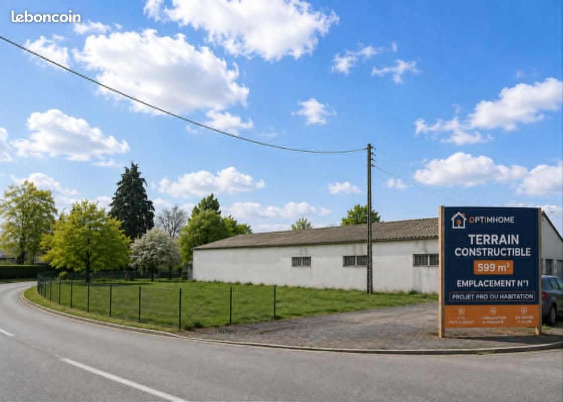 Terrain 599 m² Allaire · 33 000 €