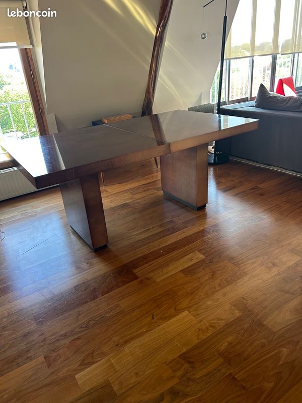 Table Hugues Chevalier en noyer (image 2)