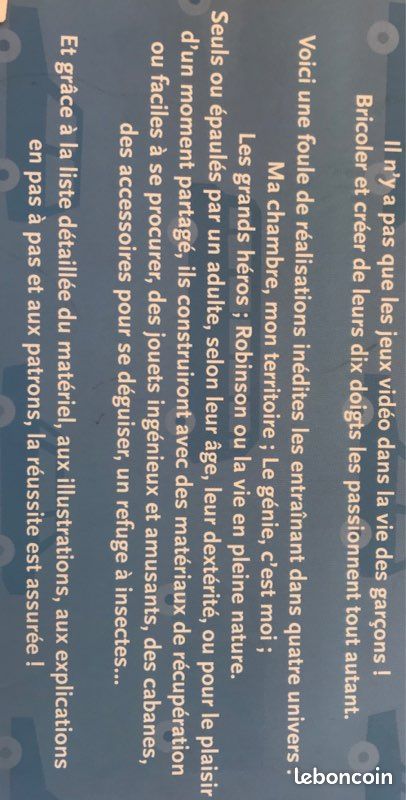 Livre Les Bricolages des garçons 6-12ans (image 3)