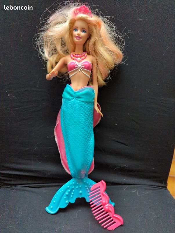 Barbie Princesse Sirène Lumina BDB45 Jeux Jouets
