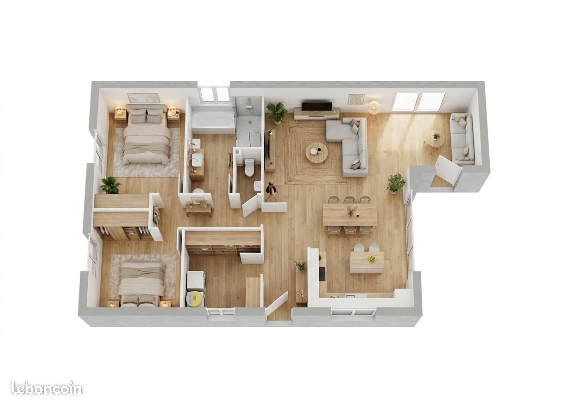 Maison 3 pièces 86 m² · à Bourg-des-Comptes · 86 m² · 247 908 €