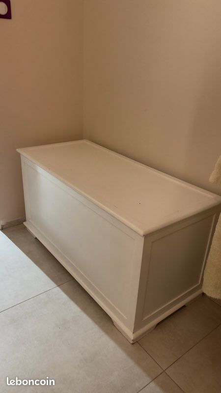 Coffre à jouet en bois grande taille (image 2)