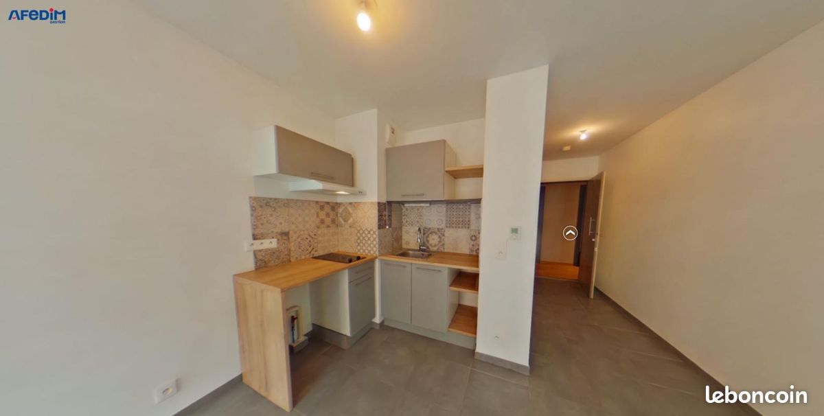 Appartement 1 pièce 24 m² · à Nice · 24 m² · 474 €/mois