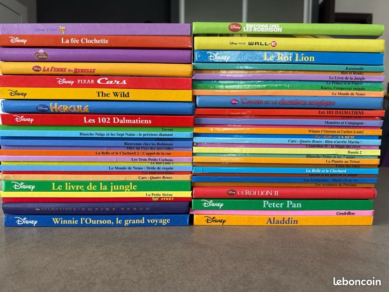 Lot Livres Walt Disney tbe (image 1)
