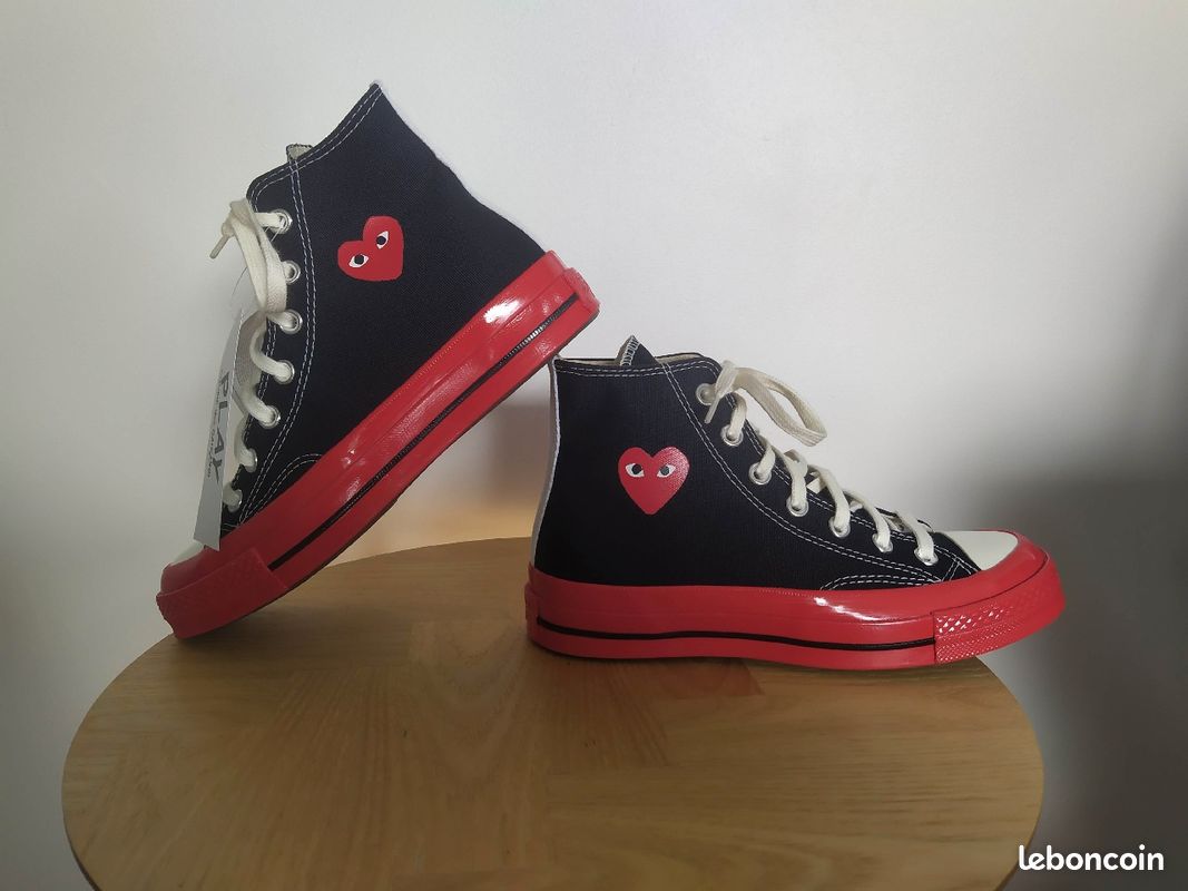 Converse Jack All Stars Comme Des GarÃ§ons Zwart Comme Des Garcons