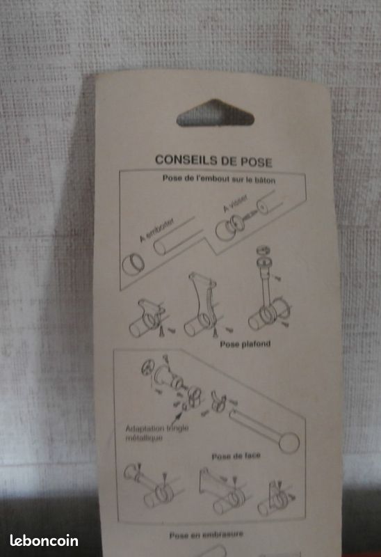 2 supports barre rideau (image 11)