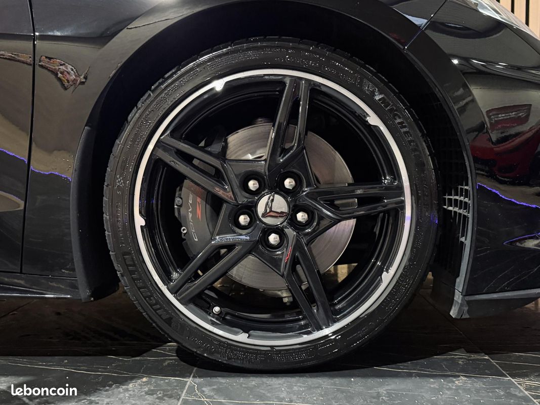 CHEVROLET CORVETTE TARGA 6.2 V8 482 BVA C8 Stingray IMMAT FRANCE 2LT ETAT NEUF 1ERE MAIN RIEN A PREVOIR (image 15)