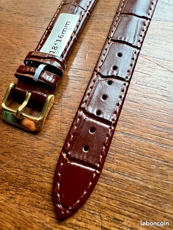 Poulettes Bijoux - Bracelet Homme Cuir Tréssé Rond Bicolore 19Cm [W8491