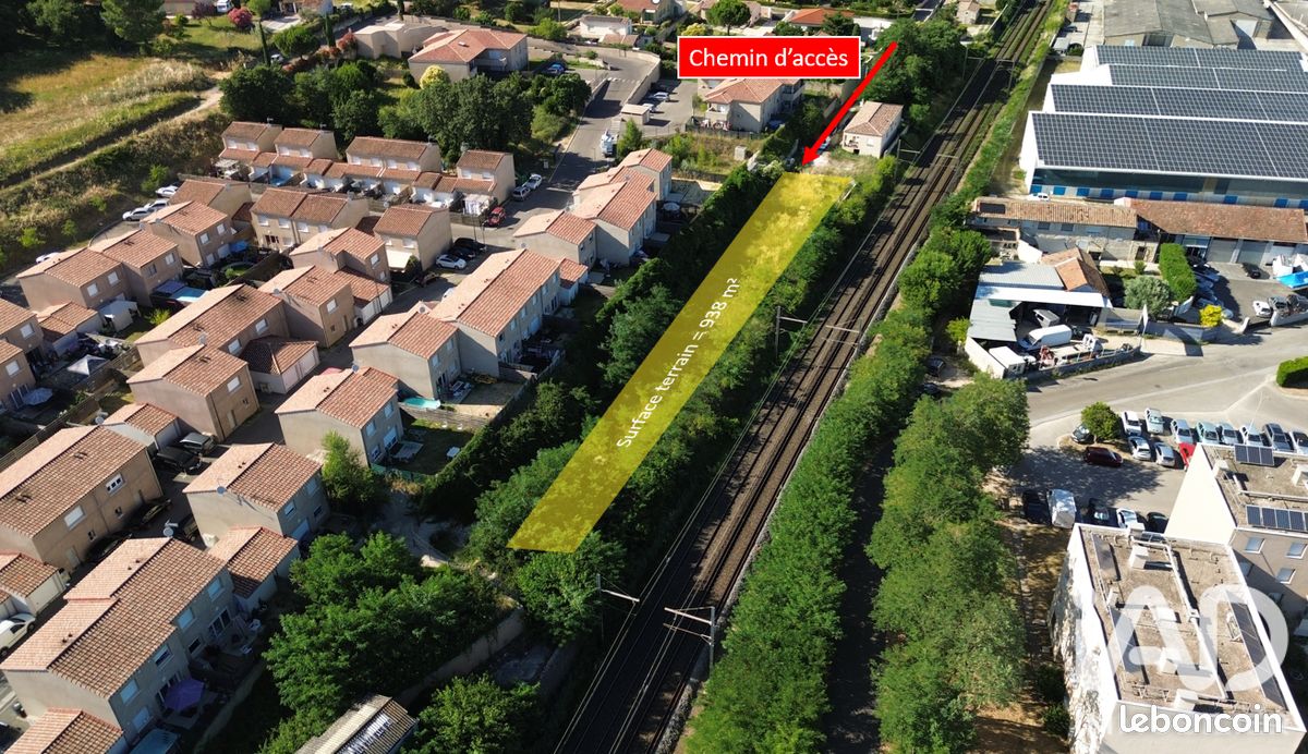 Terrain 938 m² · à Pont-Saint-Esprit · 938 m² · 59 000 €