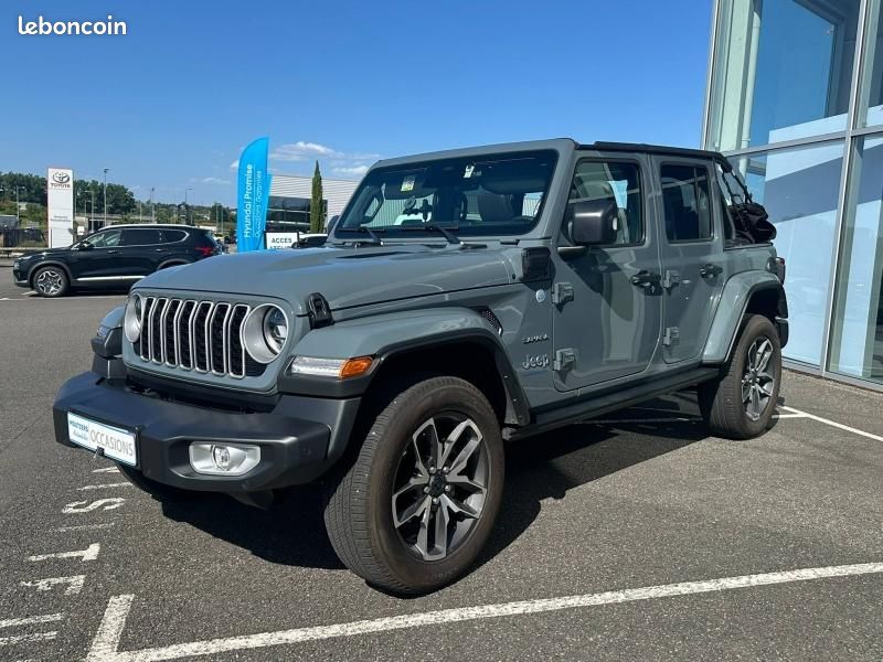 Jeep Wrangler Unlimited 2.0 T 380ch 4xe Sahara Garantie Jeep jusqu'au 07/2029 (image 4)