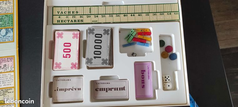 Jeu de société vintage - Jeu de l oie - Stella - Label Emmaüs