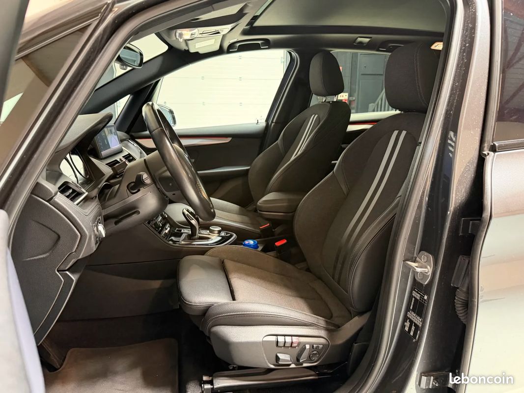 BMW Série 2 ActiveTourer 218d 150ch M Sport DKG7 - Origine France - Suivi BMW - Toit Ouvrant - Affiche Tête Haute - Sièges Electriques - Apple Carplay - Attelage (image 7)