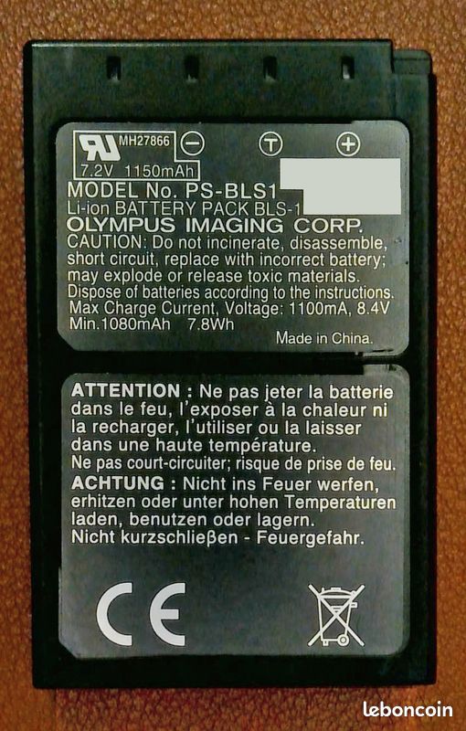 Bls 1 Batteria Per Olympus | Confronta prezzi