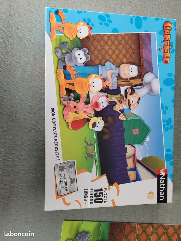 Puzzle garfield -150 pièces- parfait etat (image 3)