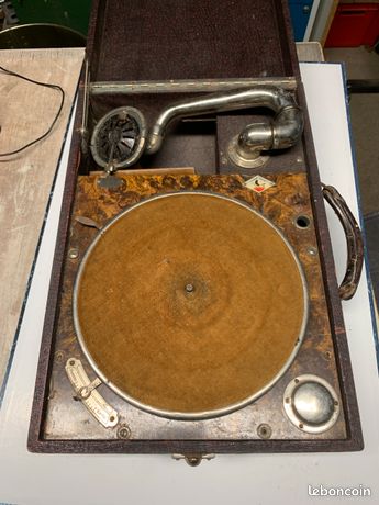 Gramophone Valise Francis Salabert - Société Phonographique - Année 1928 - 78 Tours - France