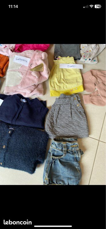 Lots de vêtements fille 3 ans (image 6)