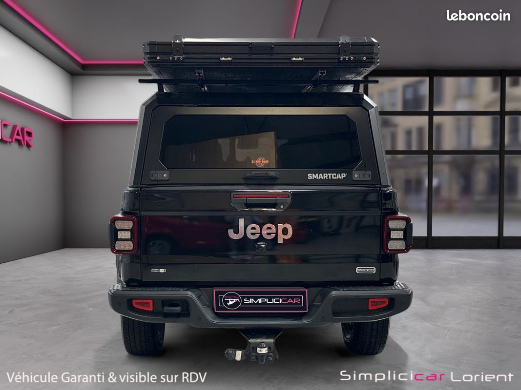 JEEP GLADIATOR 3.0 V6 MULTIJET 264ch OVERLAND Hard top Regulateur adaptatif Sieges chauffant Garantie Constructeur (image 7)