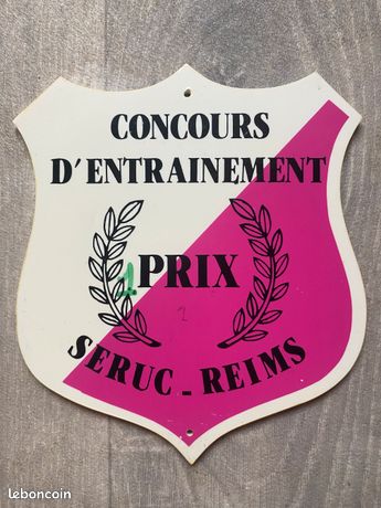 ANCIENNE PLAQUE DE concours hippique équestre Savenay 1975 EUR 34,90