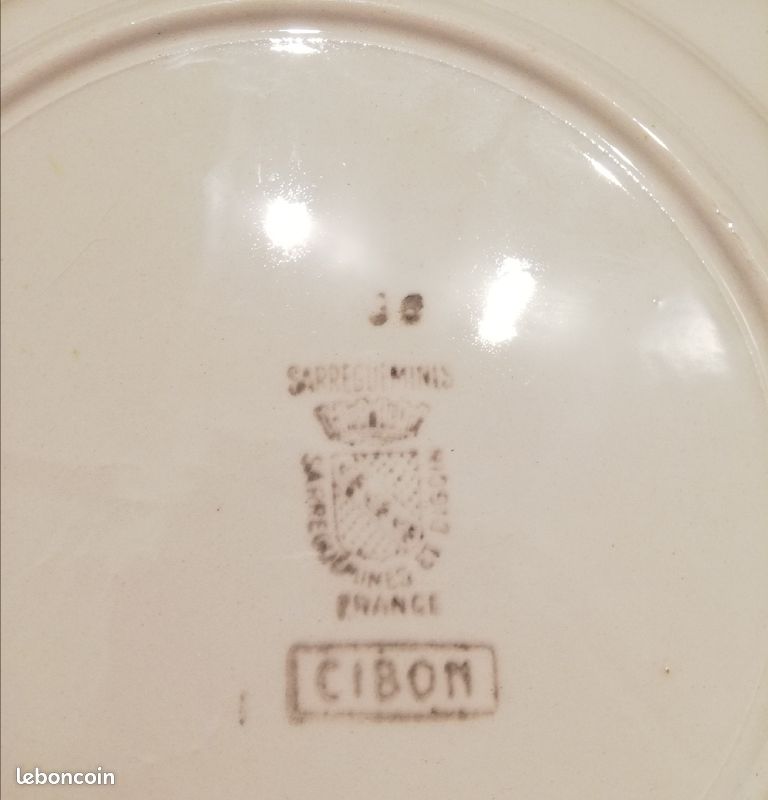 Quatre Assiettes digoin serreguemines (image 8)