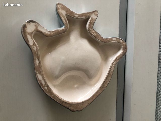Porte Savon métal Blanc émaillé Style Rétro chic
