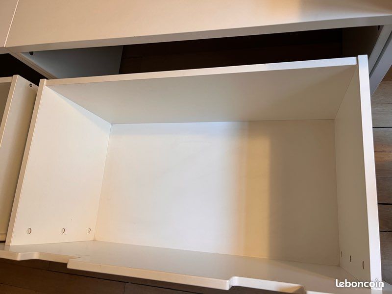 Lot de 2 tiroirs rangement Smastad IKEA blanc (image 7)