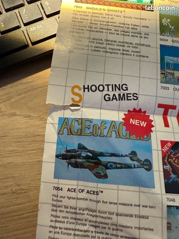 Catalogues de jeux sega master System (image 2)