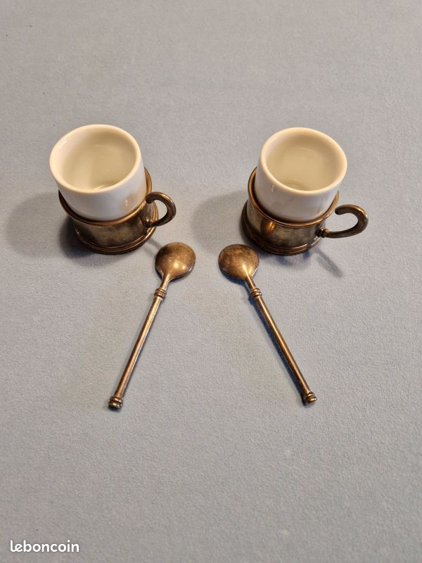 Duo de 2 tasses à café (image 1)