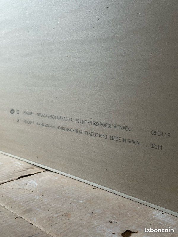 Plaque de placo plâtre (image 3)