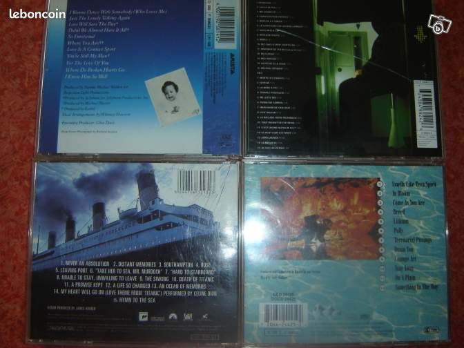 Cd whitney houston-renaud-titanic-nirvana (image 2)