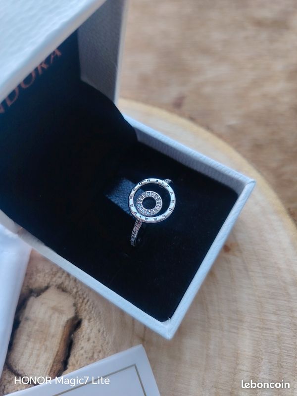 Bague Femme Argent Massif 925 - Anneau Simple - Taille 54 - Thanina Bijoux - Neuf