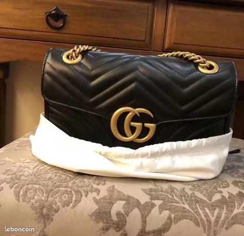 Sac bandoulière Gucci GG Marmont 397035 d'occasion