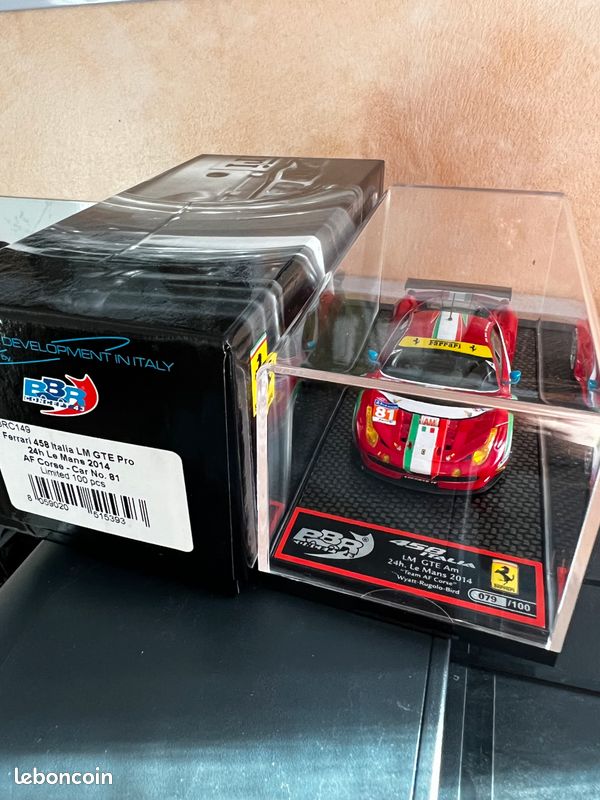 FUJIMI FERRARI 458 Italia GT2 #89 Le Mans 2011 - Farnbacher/Simonsen/Keen 1/43 £189.99 - UK