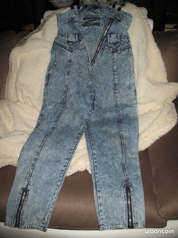 Salopette en jean taille 38/40 (image 2)
