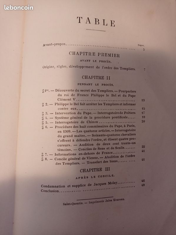 Le procès des templiers par Léon neveu (image 2)