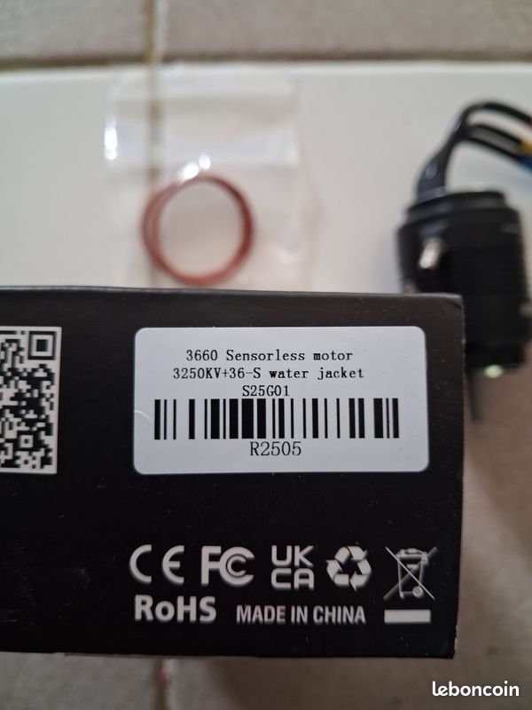 Moteur brushless bateau format 3660 en 3250kv (image 3)