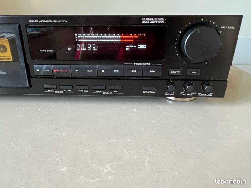 Lecteur enregistreur cassettes DENON DRM710 (image 2)