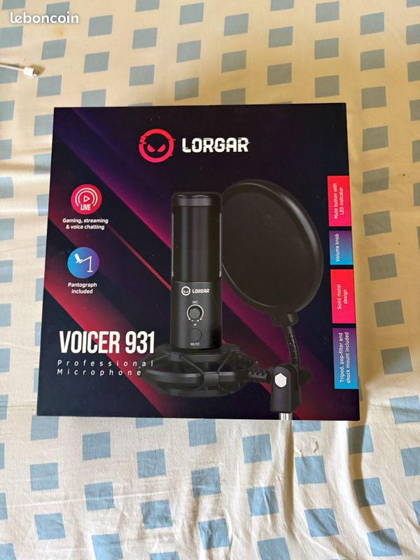 Microphone gaming logar (image 1)