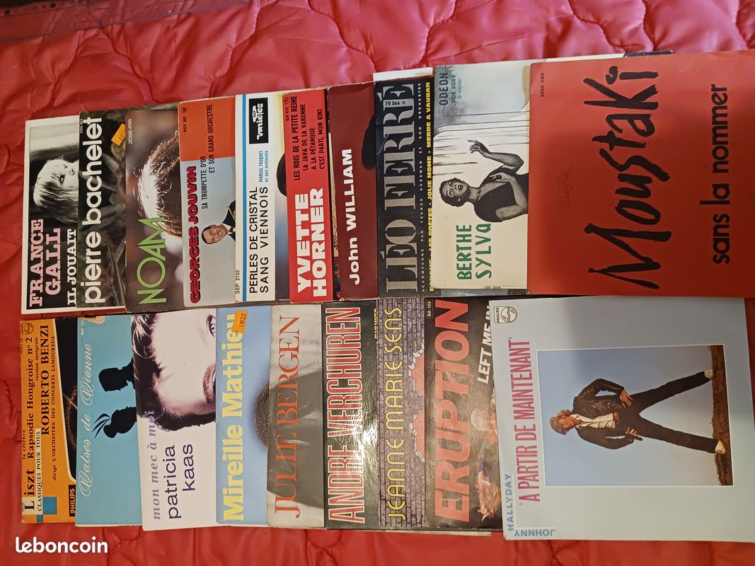 Lot de disques vinyl 45t divers artistes (image 6)