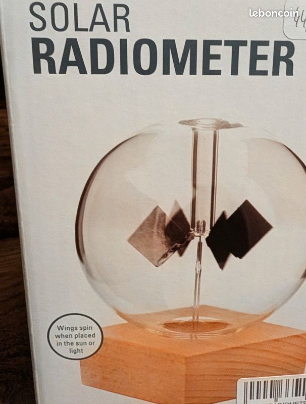Radiomètre solaire décoratif – Neuf / excellent état (image 1)